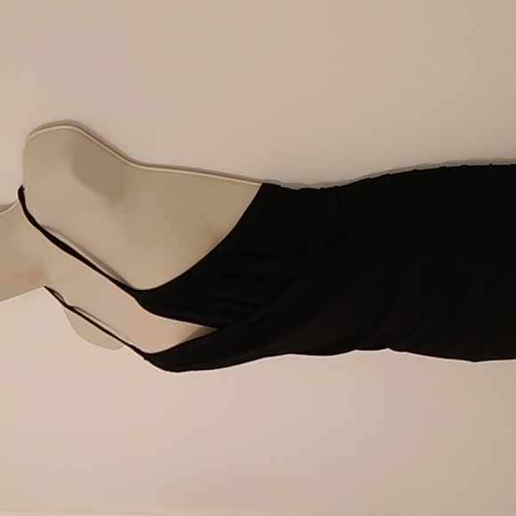 Suzy Shier, Asymmetrical, Ruched, Halter Dress - Picture 3 of 4